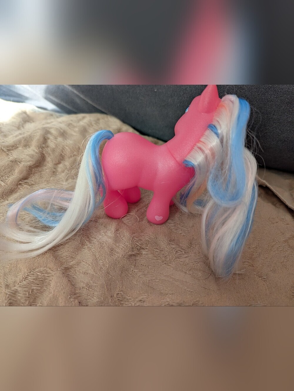 Vintage My Little Pony G3 Cotton Candy Pink 2003 Hasbro MLP - Picture 3 of 5